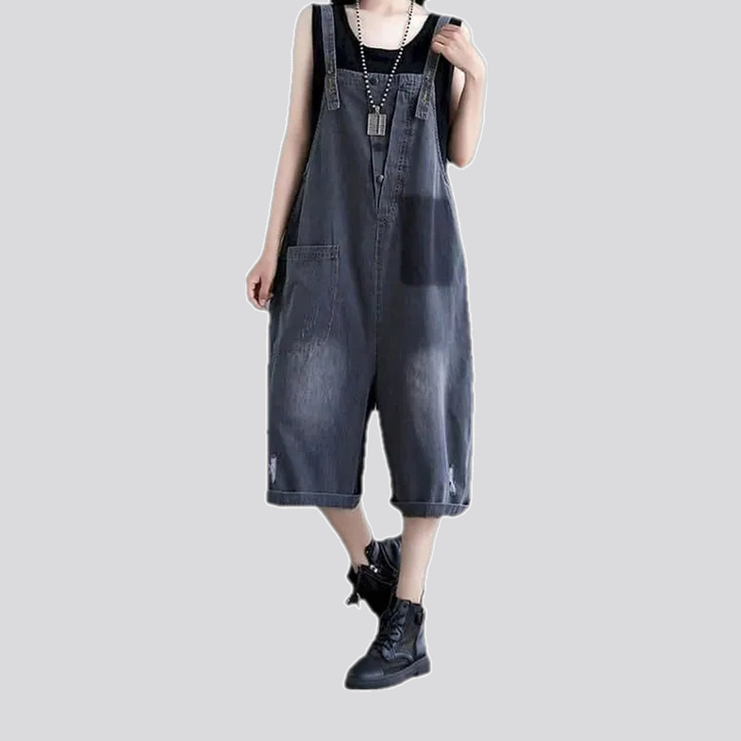 Vintage Style Denim Bib for Ladies | Jeans4you.shop